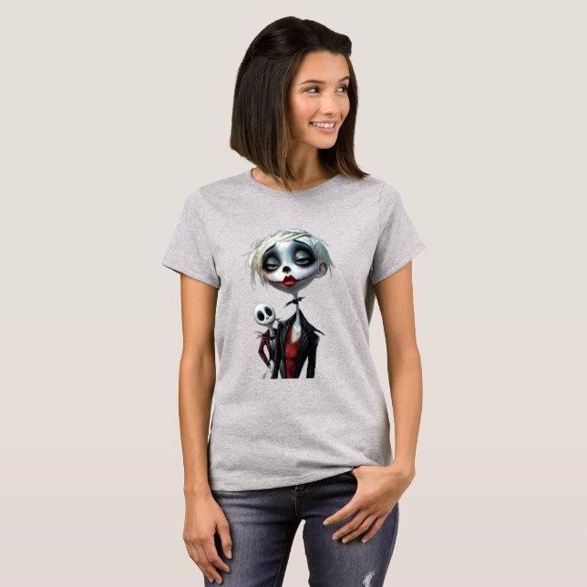 Cute Women’s Basic T-Shirt – Adorable Graphic  (Devant entier)
