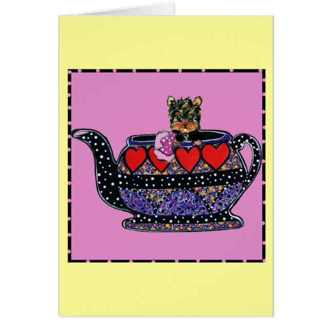 Cute Yorkie Poo (Devant)