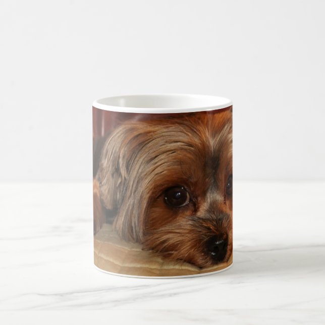Cute Yorkie Yorkshire Terrier Mug (Centre)