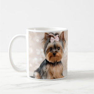 Cute Yorkshire Chien Mug