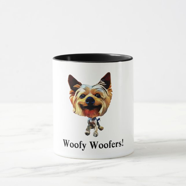 Cute Yorkshire Terrier Mug (Centre)