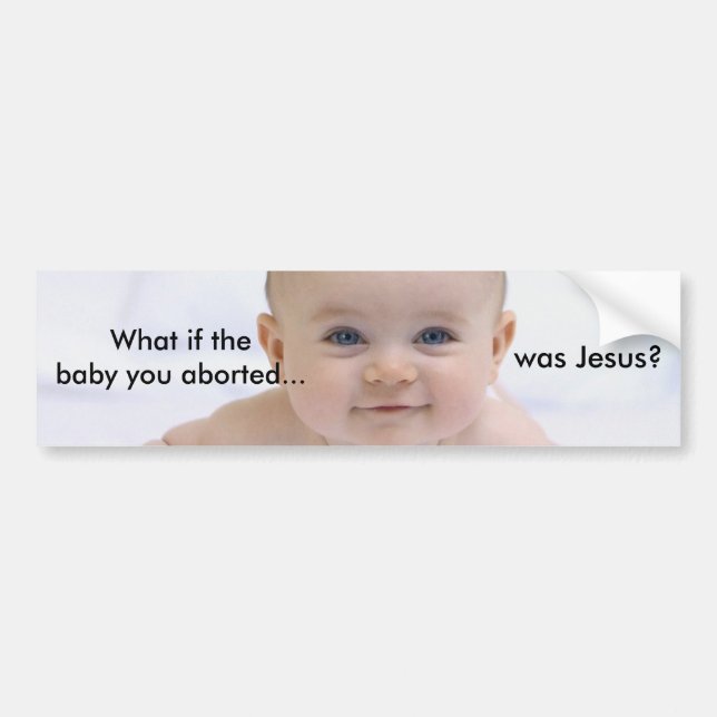 cutebabyblueeyes_01, was, wenn das Baby, das Sie… Autoaufkleber (Vorne)