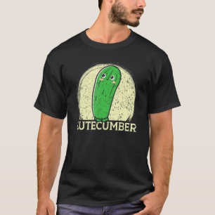Cutecumber Gurke Gemüse Pflanze Vegetarier Veg T-Shirt