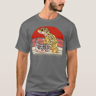 CuteLeopard Gecko Retro Lizard Vintag T-Shirt