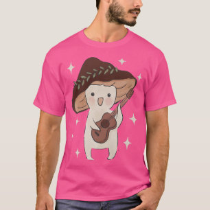 CuteMushroom Guitar Japanese Kawaii Goblincore Mag T-Shirt