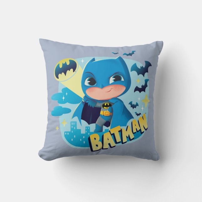 Cuter Than Cute Batman Kissen (Vorderseite)