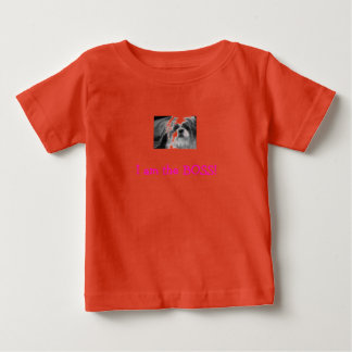 cutesieb&w, ich bin der BOSS! Baby T-shirt