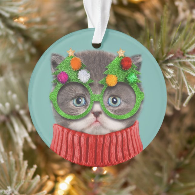 Cutest Baby Animals | Cat Christmas Sweater (Arbre)