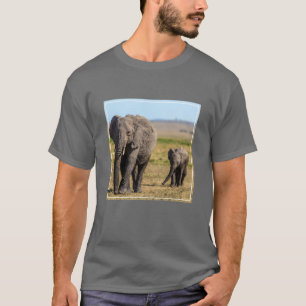 Cutest Baby Animals Elephant Mother & Baby T-Shirt