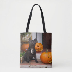 Cutest Baby Animals   French Bulldog Halloween Tasche
