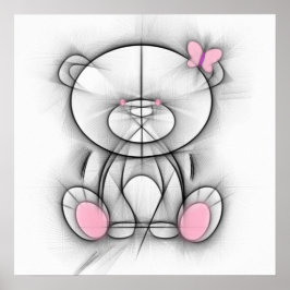 Cutest bear poster. poster