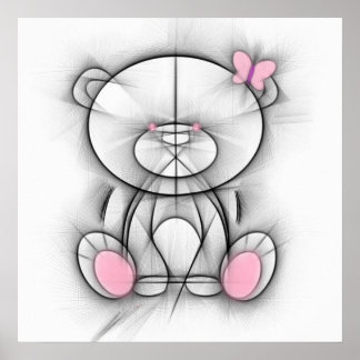 Cutest bear poster. poster