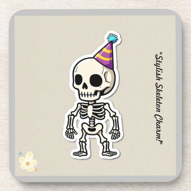 "Cutesy Creepy Decor" Getränkeuntersetzer (Vorderseite)