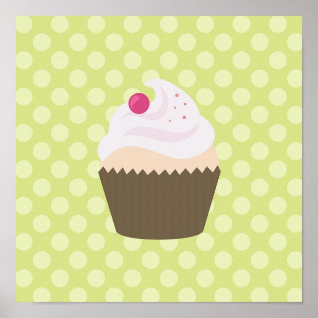 Cutesy Cupcake Poster (Vorne)