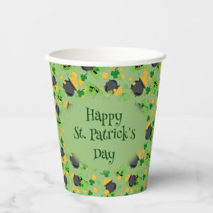 Cutesy Luck für den Irish Paper Cup Pappbecher
