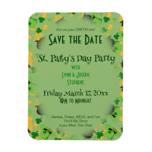 Cutesy Luck für die Iren Magnet