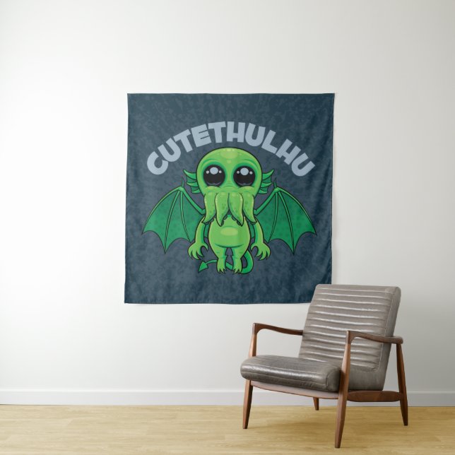 Cutethulhu Wandteppich (Beispiel)