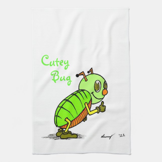 Cutey Bug Küchentuch (Vertikal)