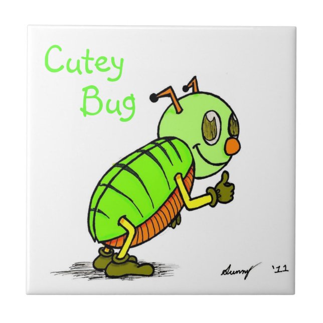 Cutey Bug Tile Fliese (Vorderseite)