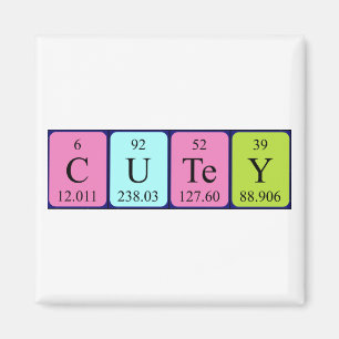 Cutey Periodenmagnet Magnet