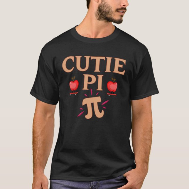 Cutie Pi Day Math Teacher 3 14 Pi Symbol Nerds Tea T-Shirt (Vorderseite)
