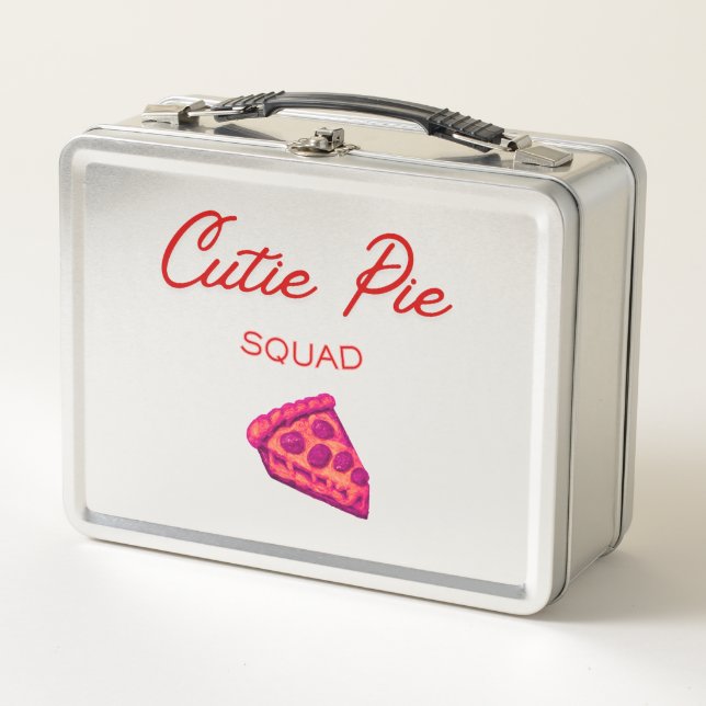 Cutie Pie Squad Metall Brotdose (Vorderseite)