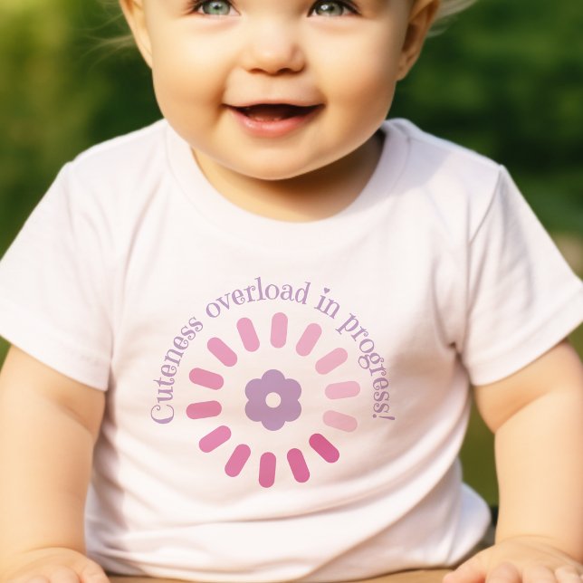 Cutness Overload im Progress Baby-Shirt Baby T-shirt (Von Creator hochgeladen)