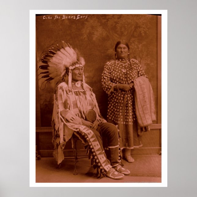 Cuts The Bear's Ears and Wife - Crow Poster (Vorne)