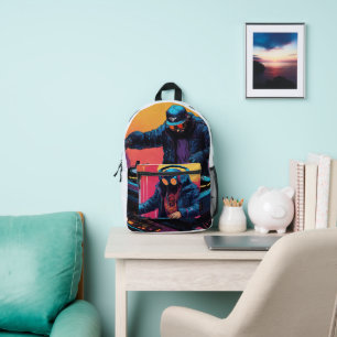 CutSew-Rucksack: Einzigartiges, stilvolles und abe Bedruckter Rucksack