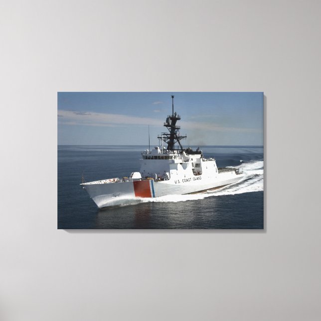 Cutter Waesche der US-Küstenwache 3 Leinwanddruck (Vorderseite)