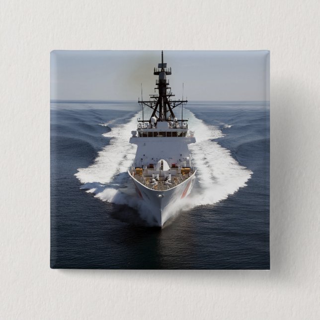 Cutter Waesche der US-Küstenwache Button (Vorderseite)