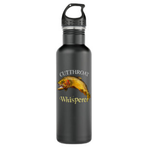 Cutthroat Trout Whisperer Dark Edelstahlflasche