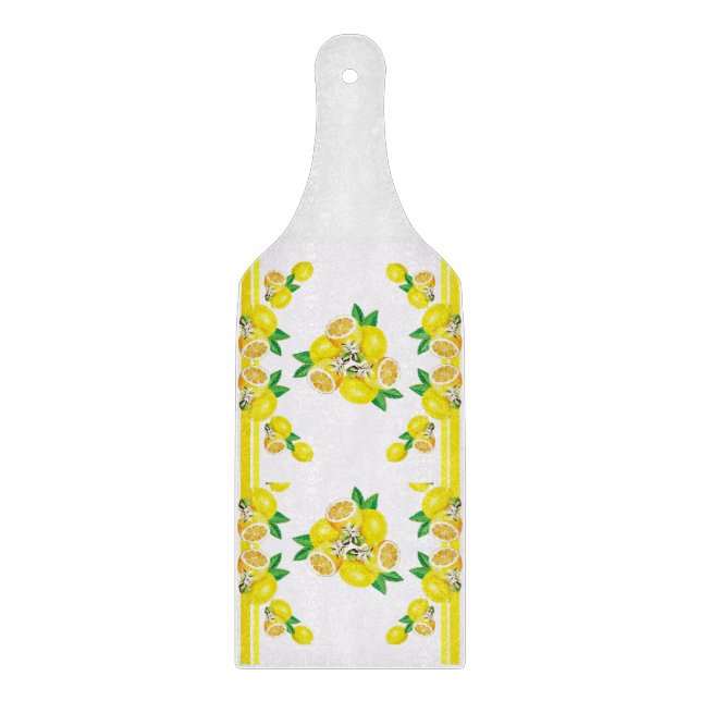 Cutting Board Lemon Theme Schneidebrett (Vorderseite)