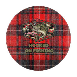 Cutting board with fun and bold illustration  schneidebrett