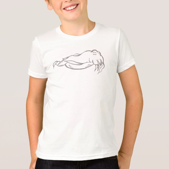 Cuttlefish Kid's American Apparel T - Shirt (Vorderseite)