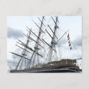 Cutty-Sark-Klipper Postkarte