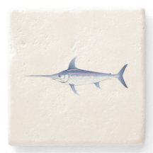 Cuttyhunk Insel-Schwertfisch-Getränk-Untersetzer