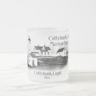 Cuttyhuunk Licht - Massachusetts Mattglastasse