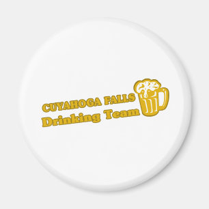 Cuyahoga Falls Drinks Team T-Shirts Magnet