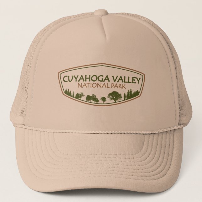 Cuyahoga Tal-Nationalpark Truckerkappe (Vorderseite)