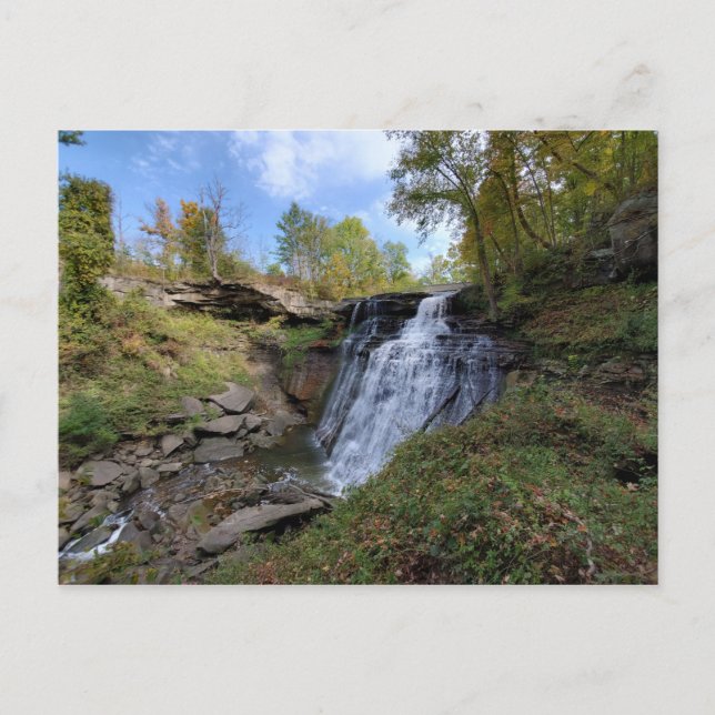 Cuyahoga Valley National Park Brandywine Falls, OH Postkarte (Vorderseite)