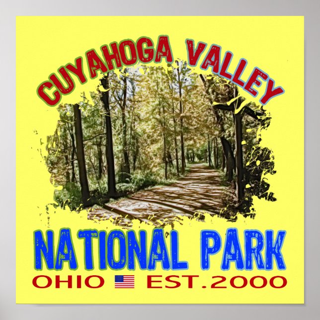 Cuyahoga Valley National Park, Ohio Poster (Vorne)