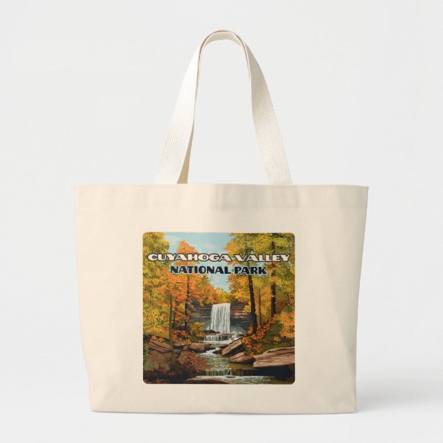 Cuyahoga Valley Nationalpark Ohio Cleveland Jumbo Stoffbeutel (Vorne)