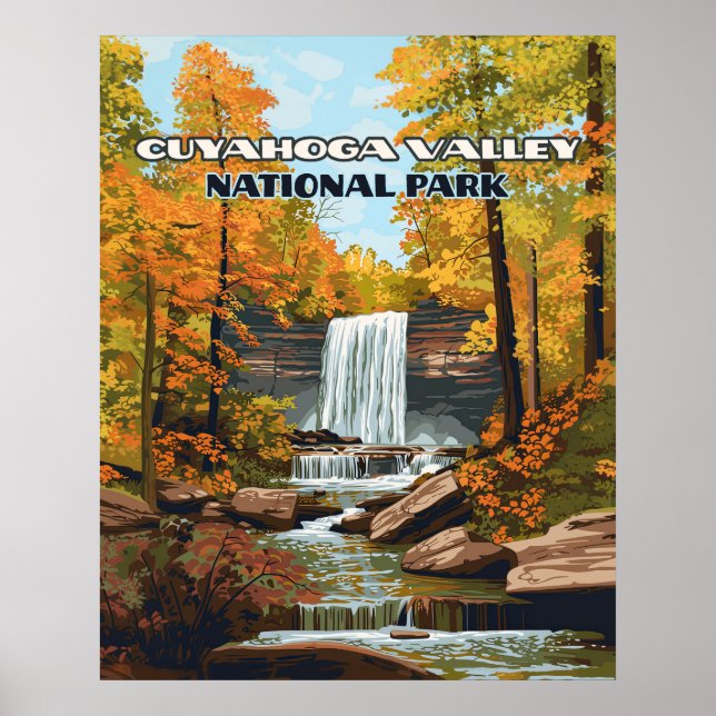 Cuyahoga Valley Nationalpark Ohio Cleveland Poster (Vorne)