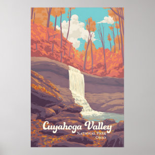 Cuyahoga-Valley-Nationalpark Reiseplakat Poster