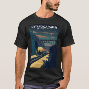 Cuyahoga Valley Nationalpark Vintage Minimal Reise T-Shirt