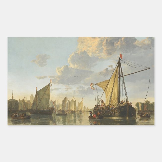 Cuyp’s Die Maas Aufkleber (Vorderseite)