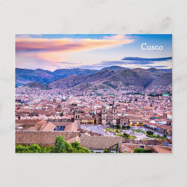 Cuzco Postkarte (Vorderseite)