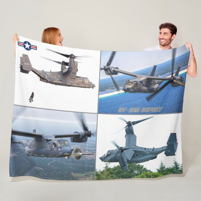CV-22B OSPREY FLEECEDECKE (Beispiel)