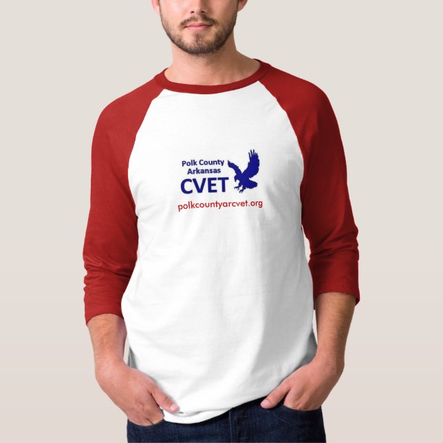 CVET Basic 3/4 Sleeve Raglan T-Shirt (Vorderseite)